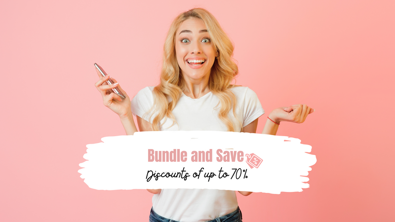 Bundle and Save - Discounts of up to 70%