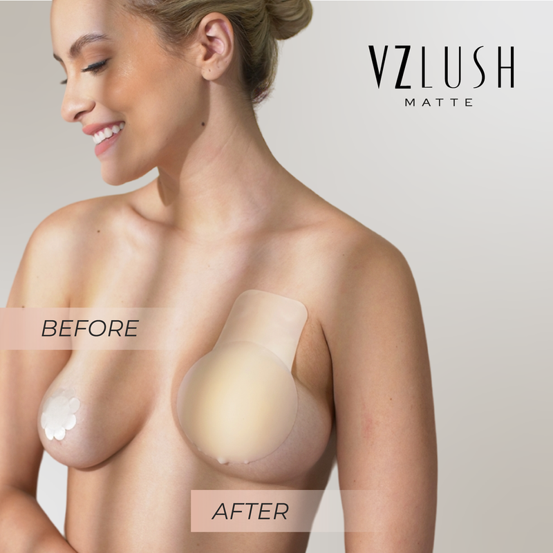70% OFF 4 pairs x SILICONE BREAST LIFTER MATTE (A - DDD CUP SIZE) + USA  FREE SHIPPING!