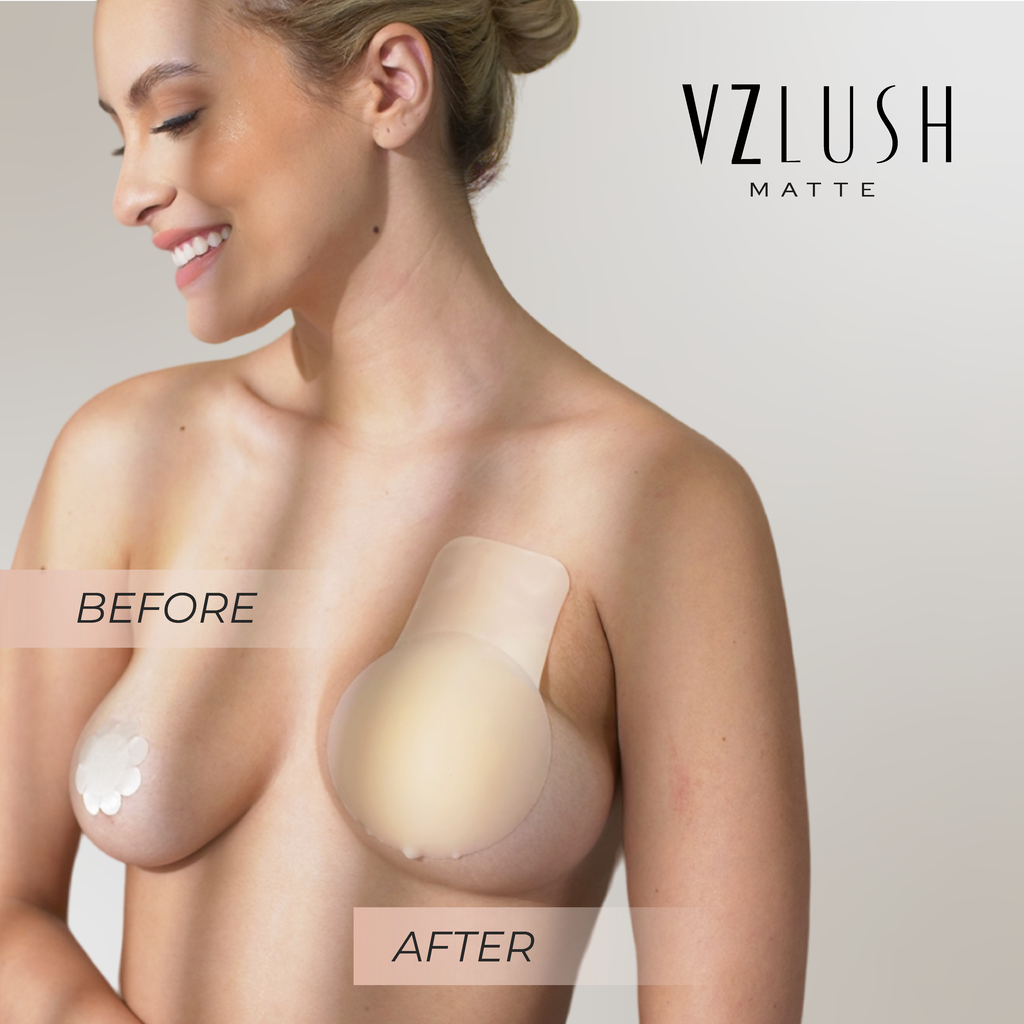 SILICONE BREAST LIFTER MATTE (A - DDD CUP SIZE) + USA FREE SHIPPING!